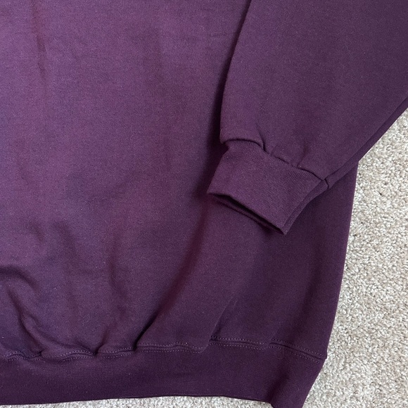 Very Rare Vintage Men’s Purple Nike With Center Swoosh Size Large 95% Cotton - Picture 2 of 7
